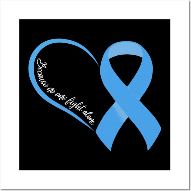 We Have This Hope Anchor For The Soul Trisomy 18 Awareness Light Blue Ribbon Warrior Wall Art by celsaclaudio506